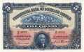 Commercial Bank Of Scotland Ltd 5 Pounds,  3. 8.1940